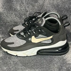 Nike Air Max 270 Size 8 Black/Vast Grey/Off Noir React Shoes